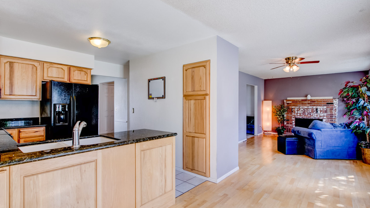 Kitchen and Family Room