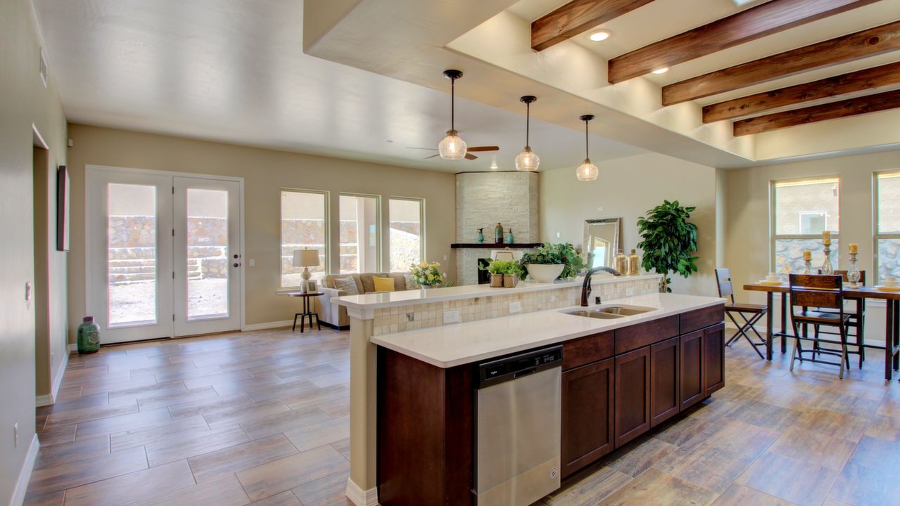 Kitchen - Living Room