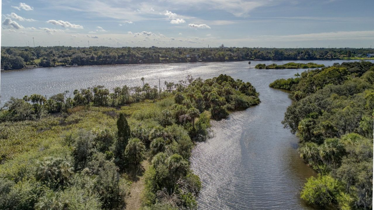 Canal Toward Alafia