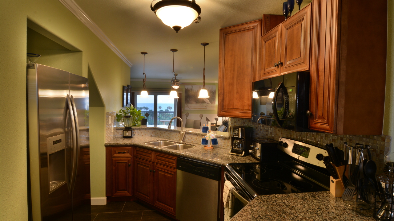 Modern Well Equipt Kitchen