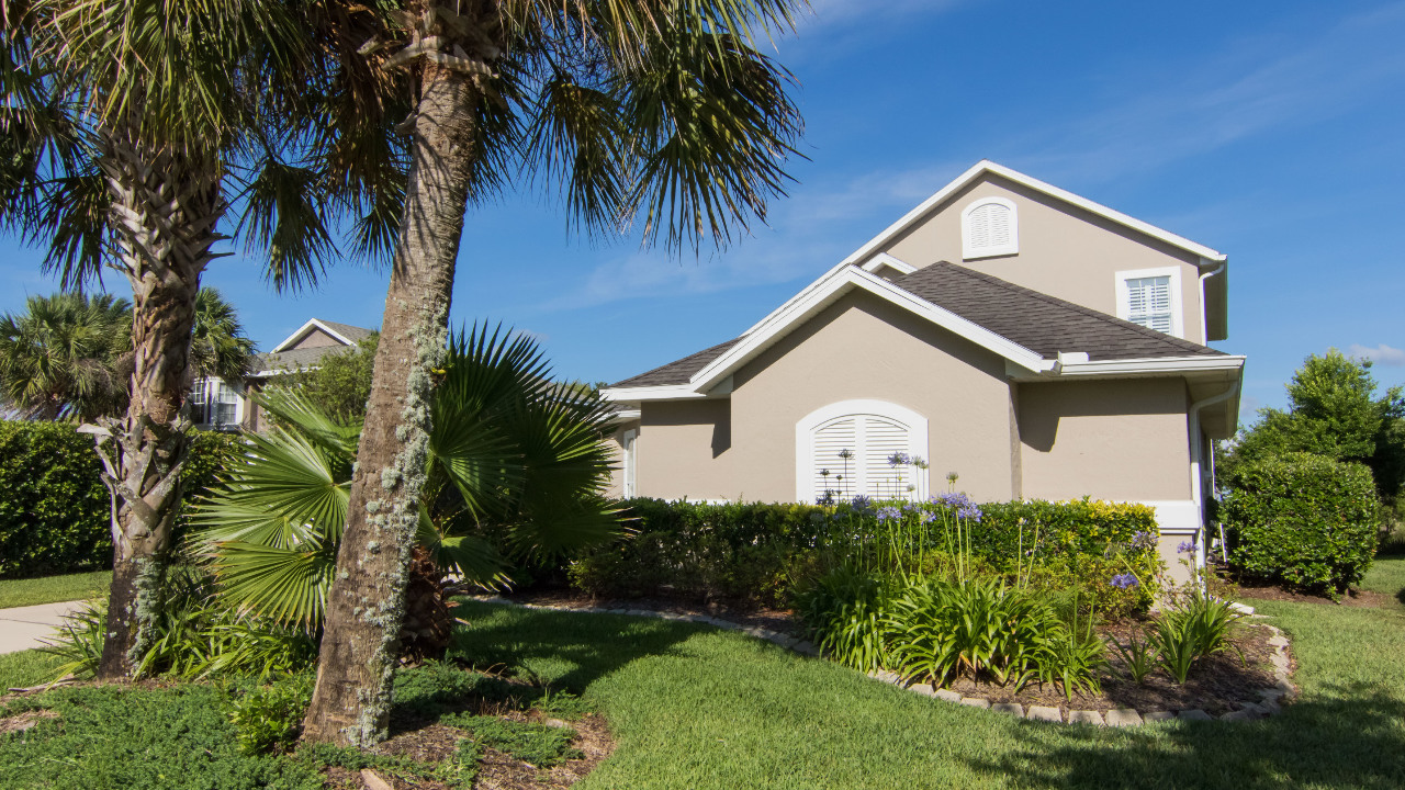 Lush Front Yard