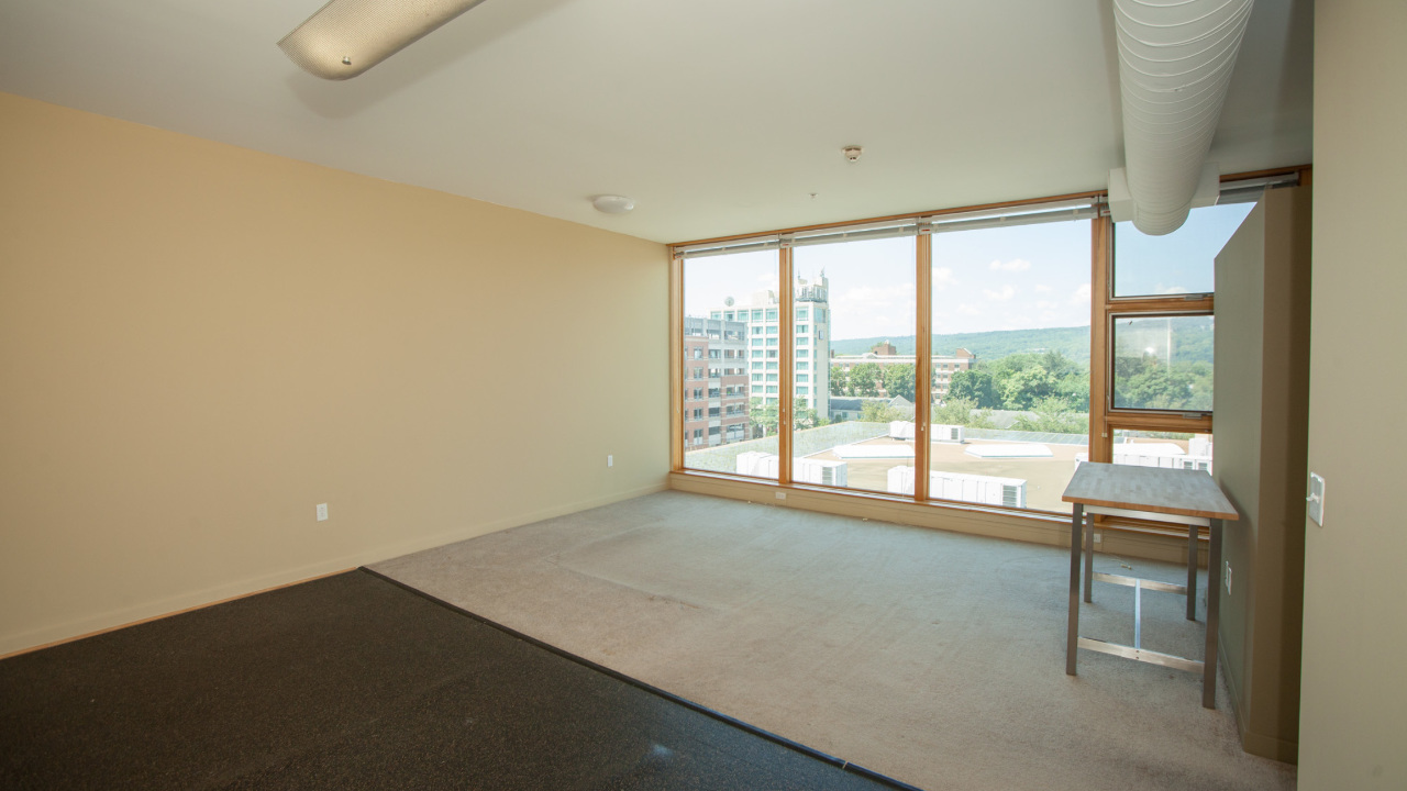 Kitchen Looking into Living Area