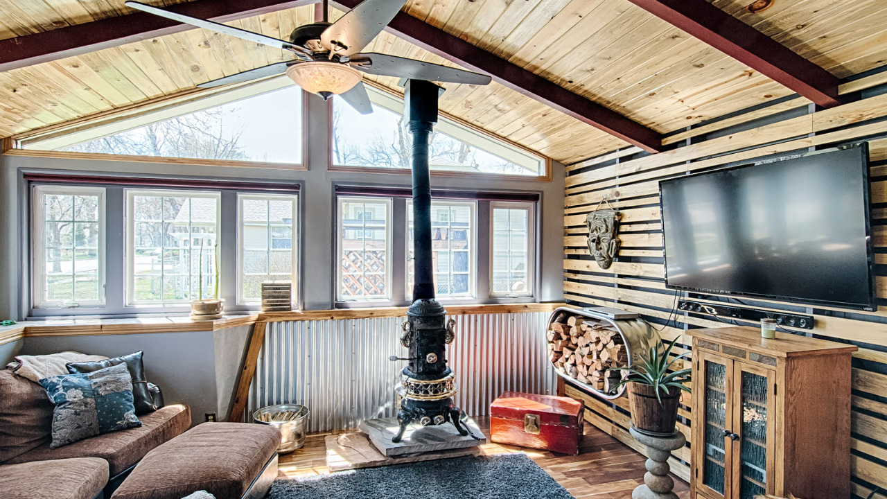 Family Room with Fireplace