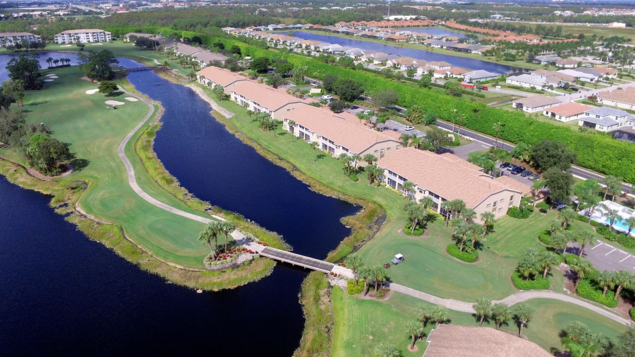 Golf Course Aerial View