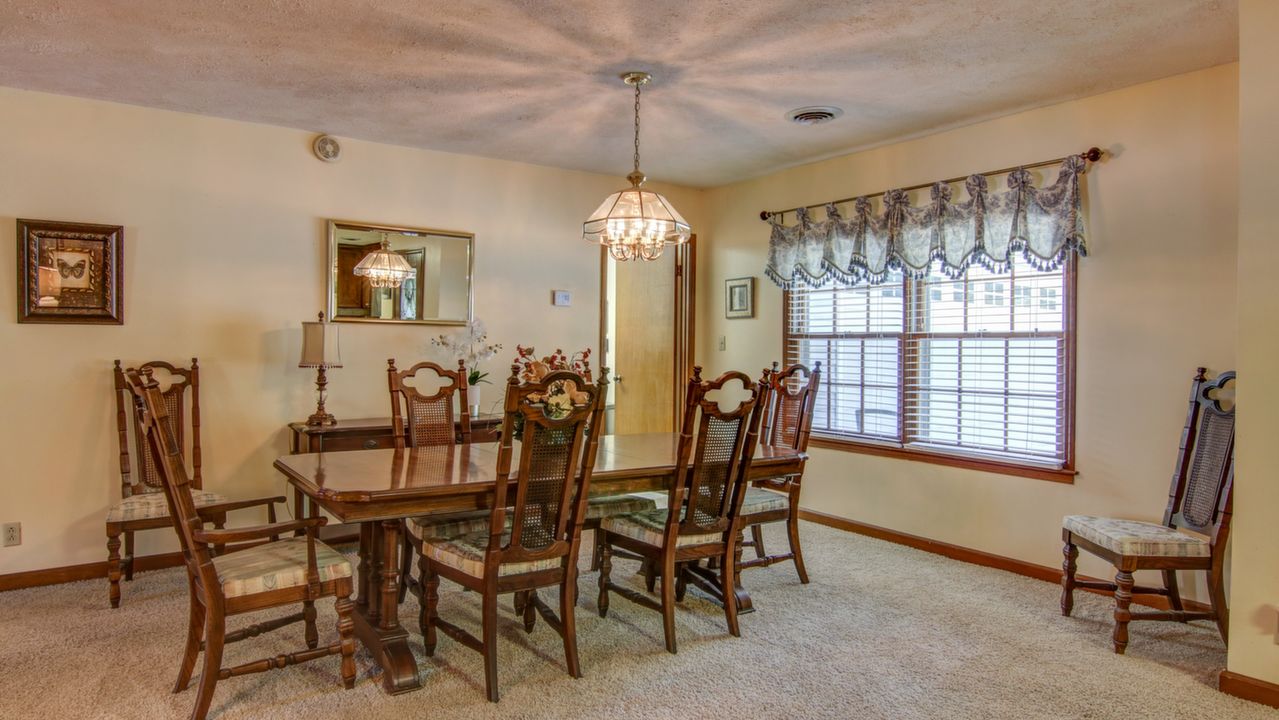 Entry Open to Formal Dining Area 