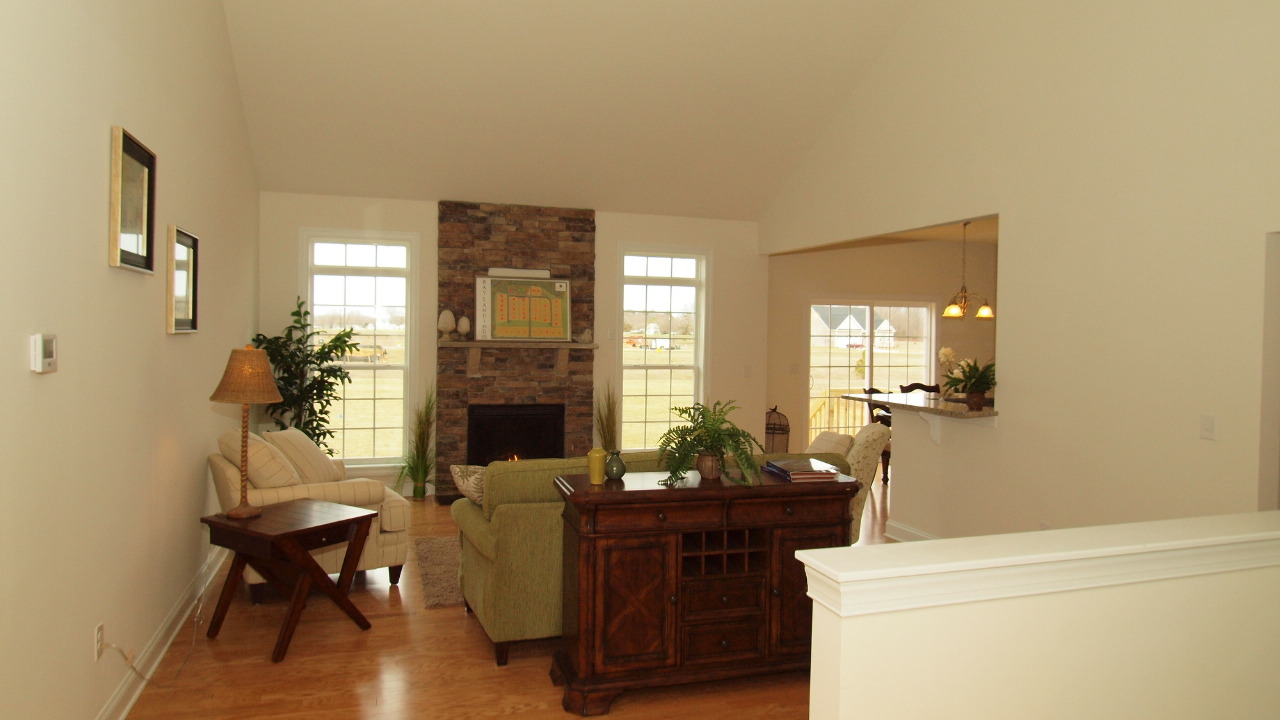 Foyer to Family Room