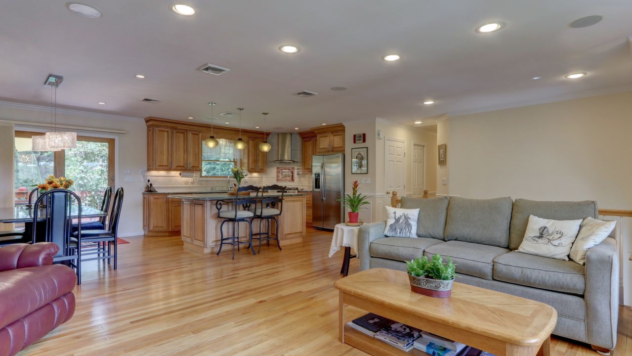 Living Room Kitchen