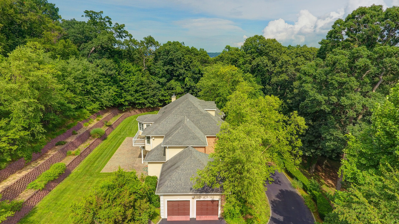 Side of House Aerial View