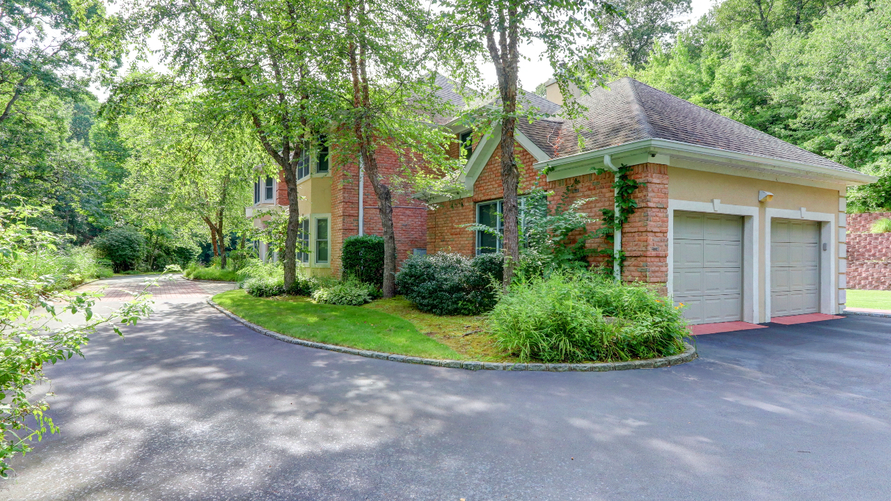 Front of House-Garage View