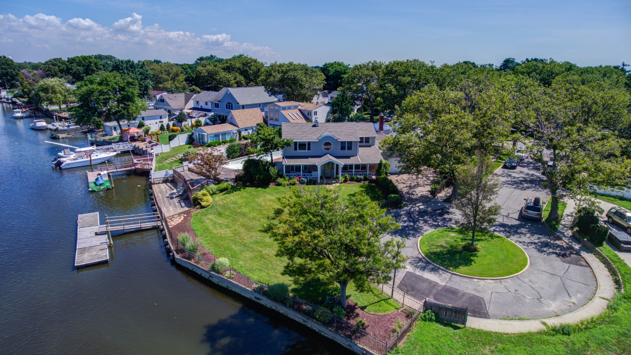 Front of House Aerial View