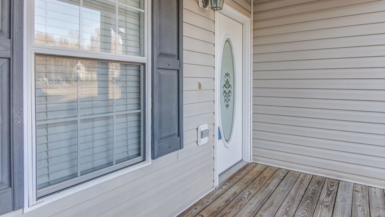Covered Porch Entry 
