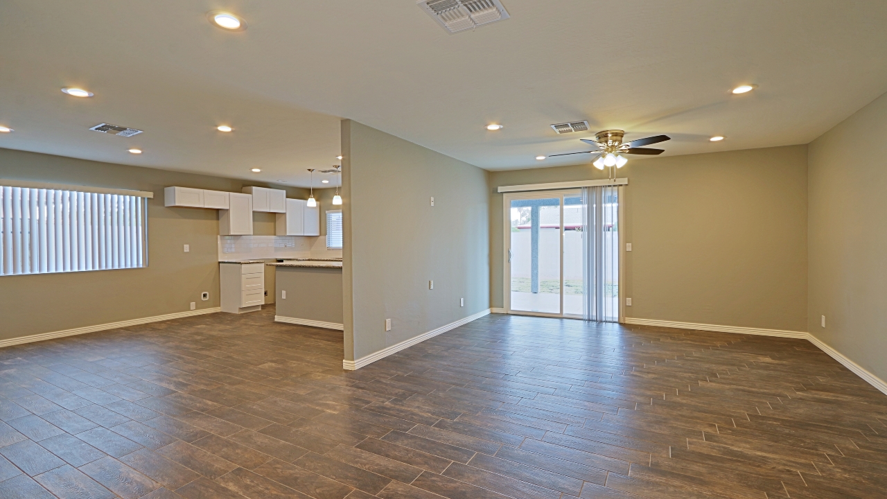 Living Room and Kitchen