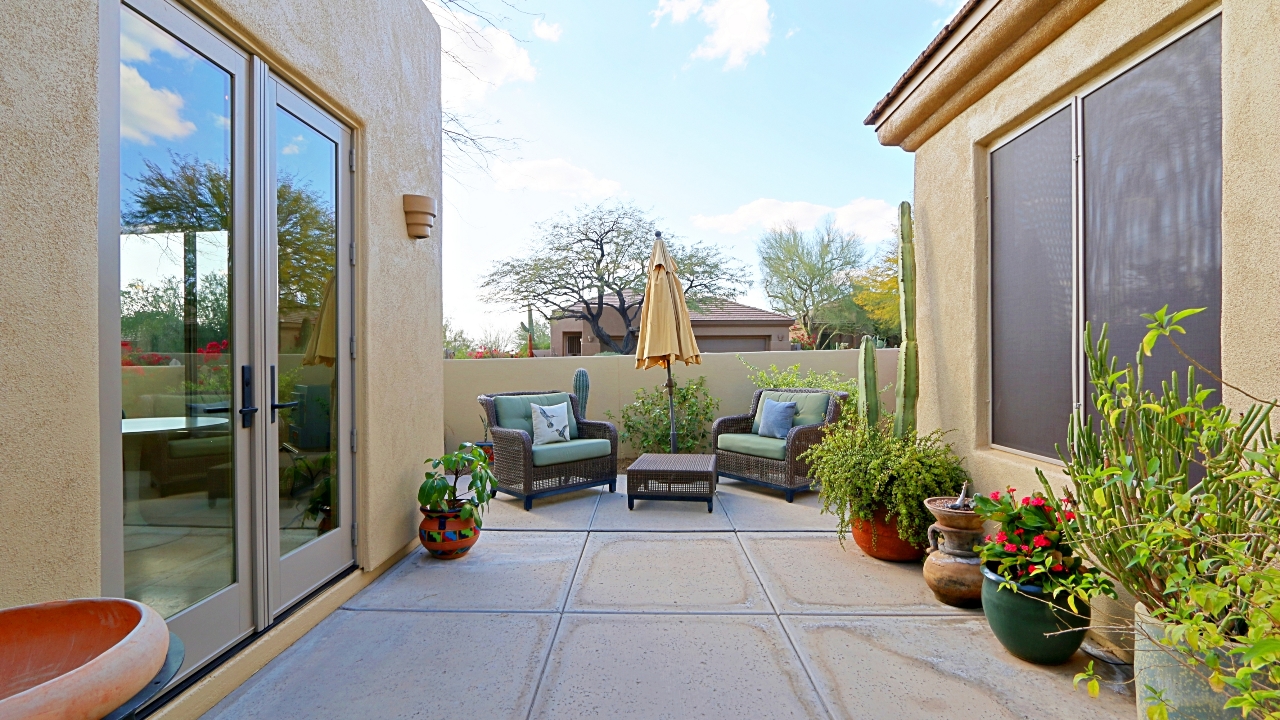 Courtyard and Casita Entrance