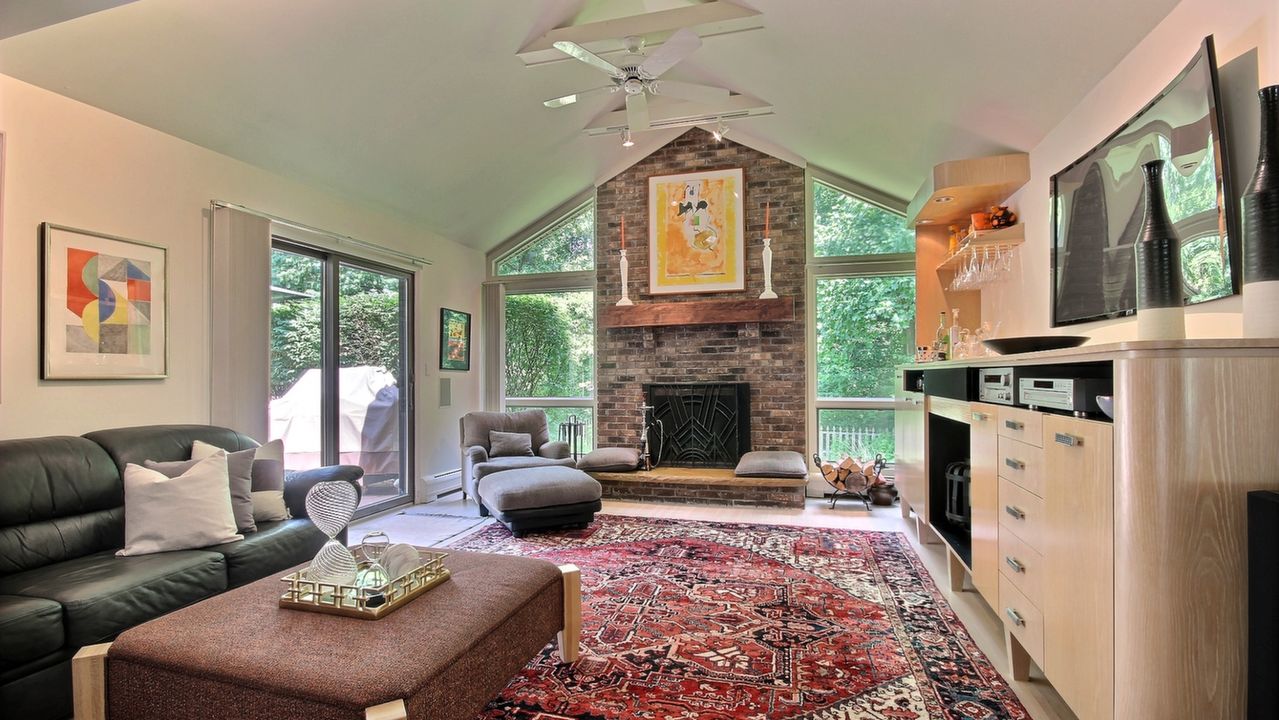 Family Room with Fireplace