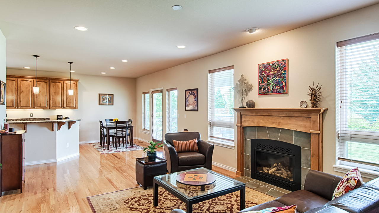 Family Room with Fireplace