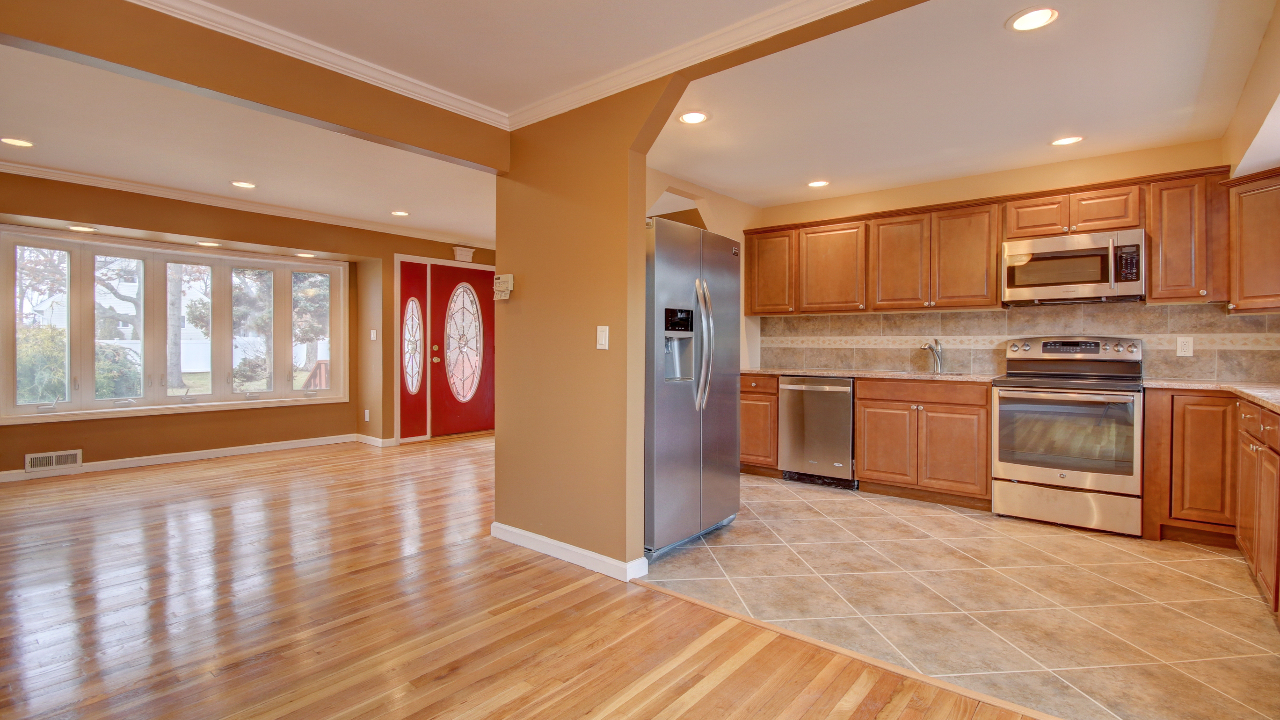 Living Room Kitchen