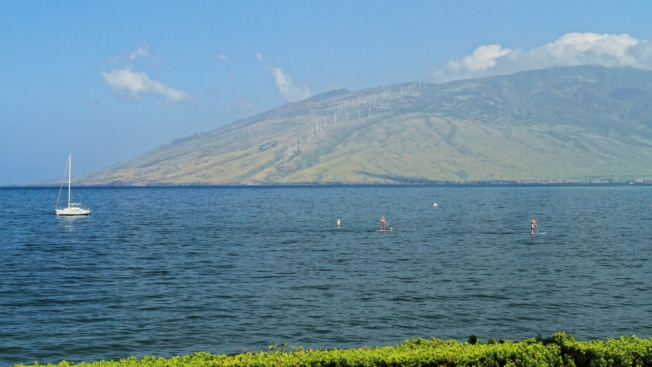 West Maui Mountains view