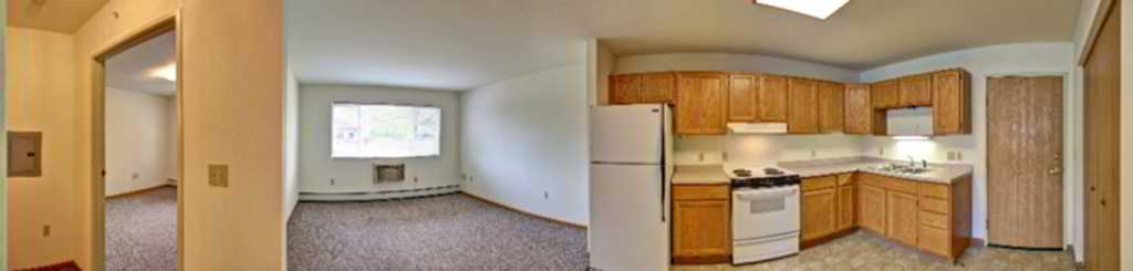 Kitchen 12x14 & Living 12x12 (Est.)