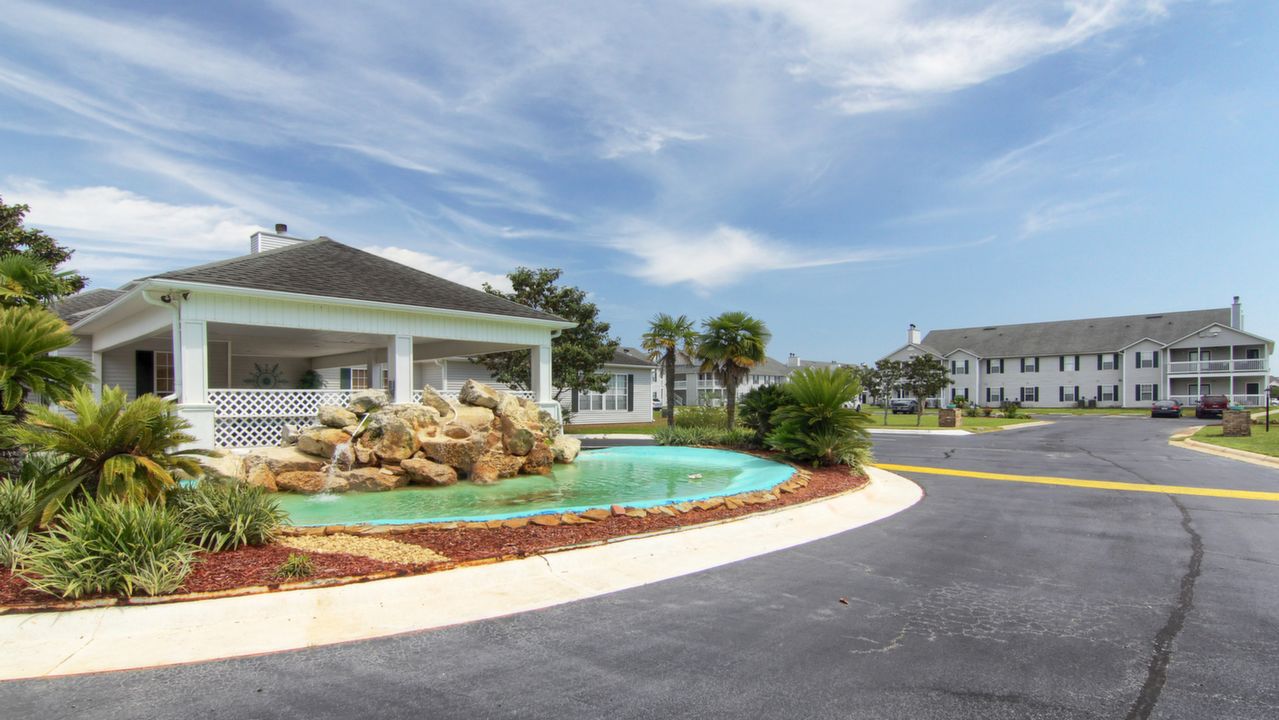 Clubhouse Water Feature