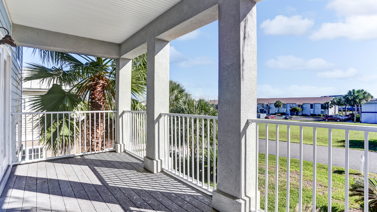 Second Floor Balcony