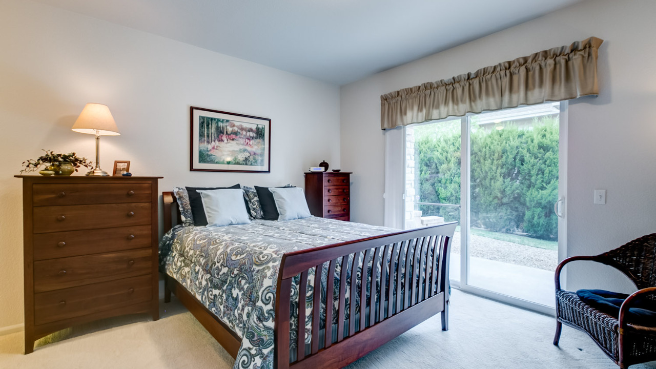 Master Suite with Covered Patio