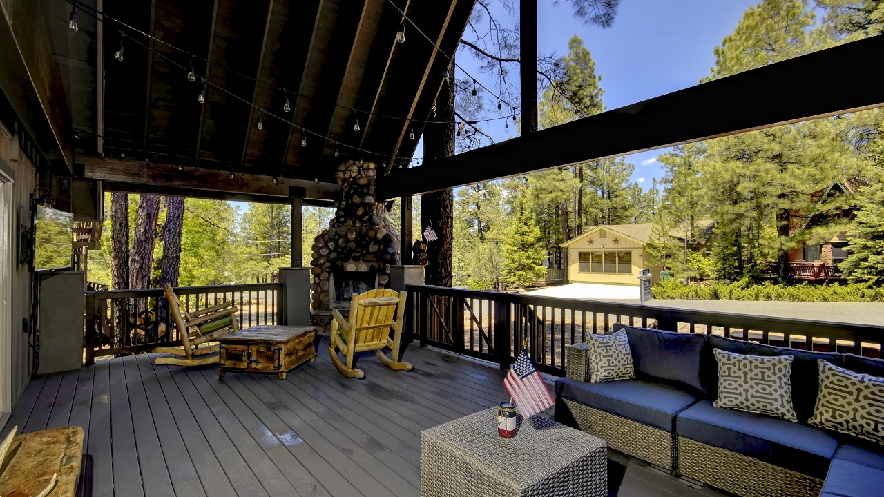 Front Deck, Covered Porch