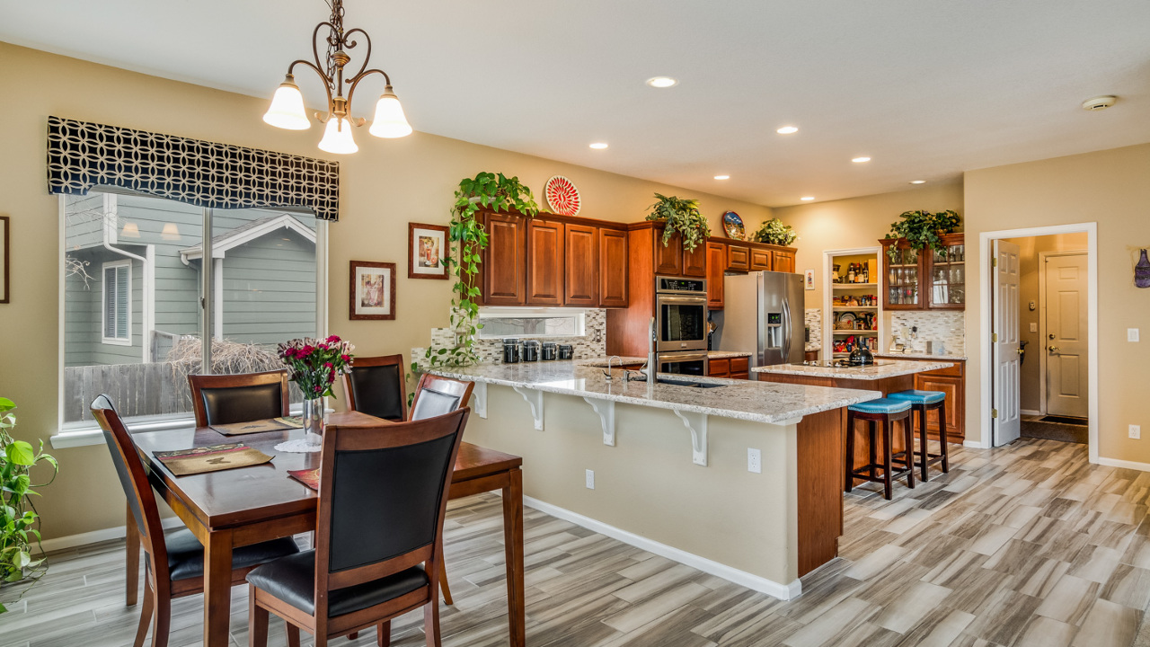 Breakfast Nook and Kitchen