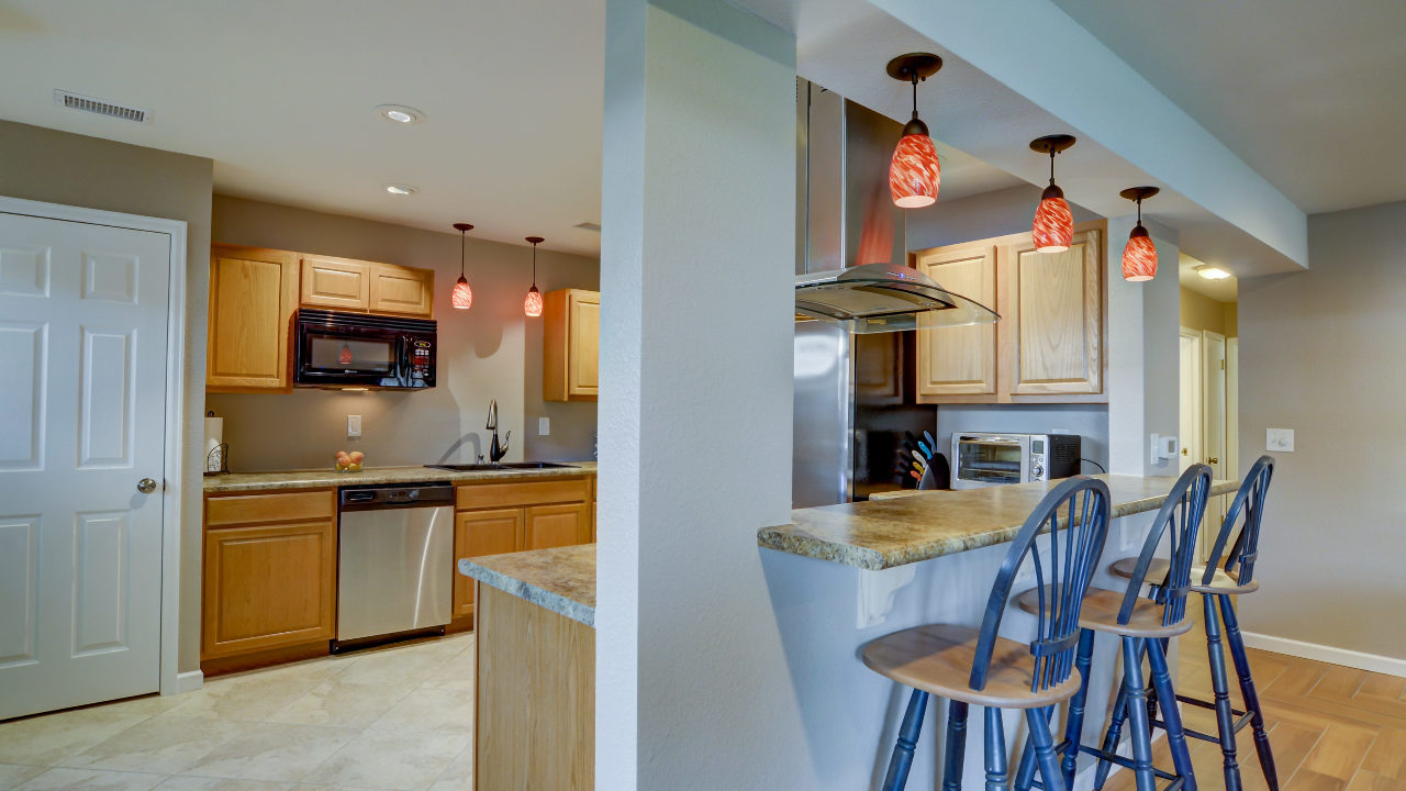 View into Kitchen