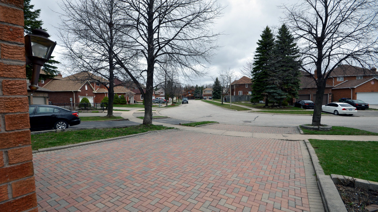 DRIVEWAY LOOKING OUT