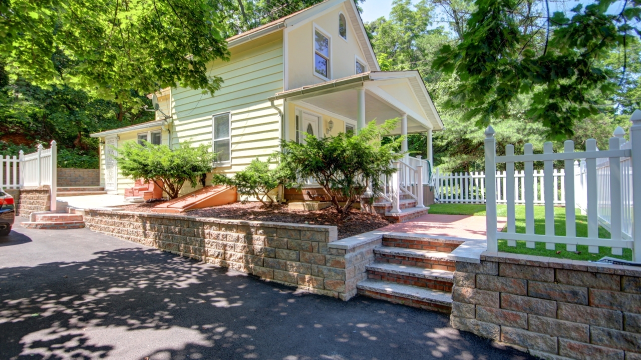 Front of House-Driveway Side