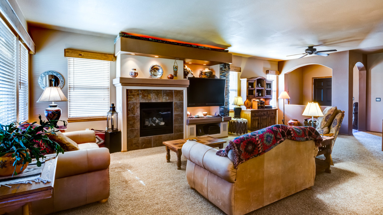 Family Room with Fireplace