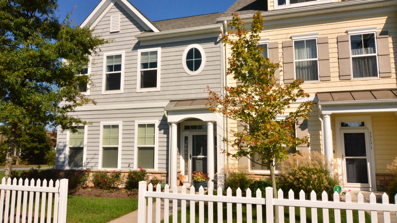 Front of Townhome