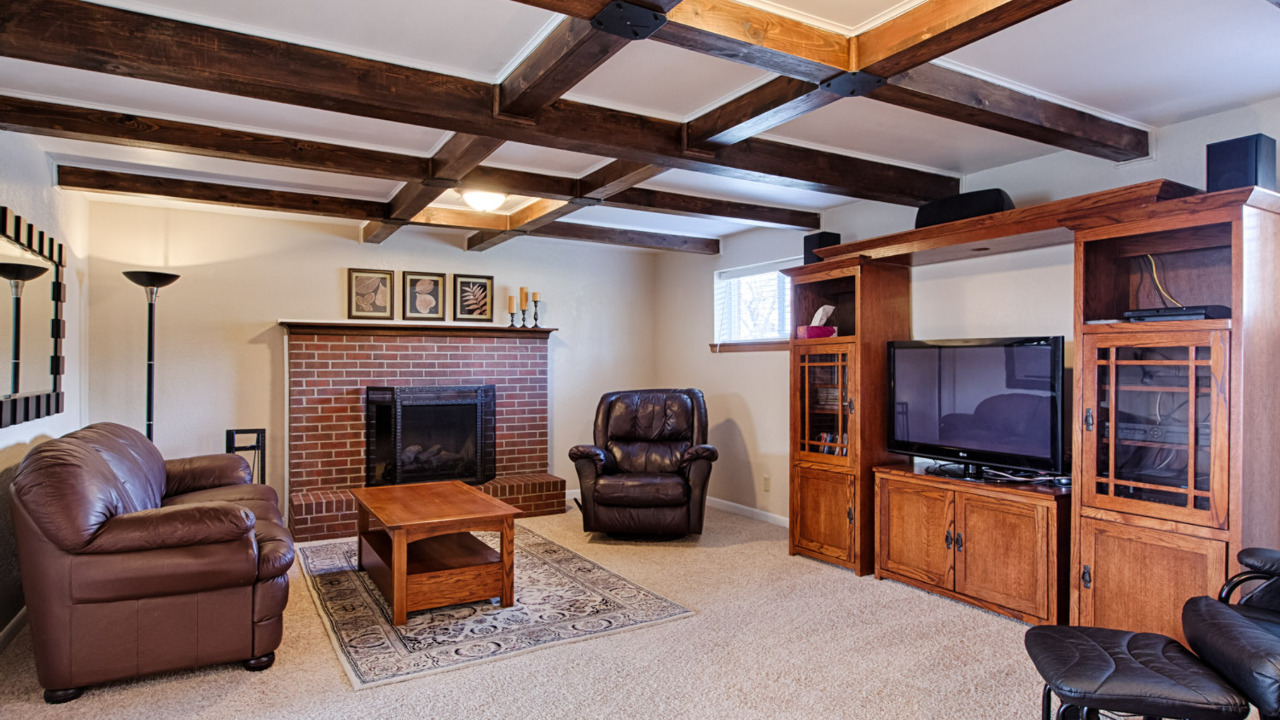 Lower Level Great Room View 1