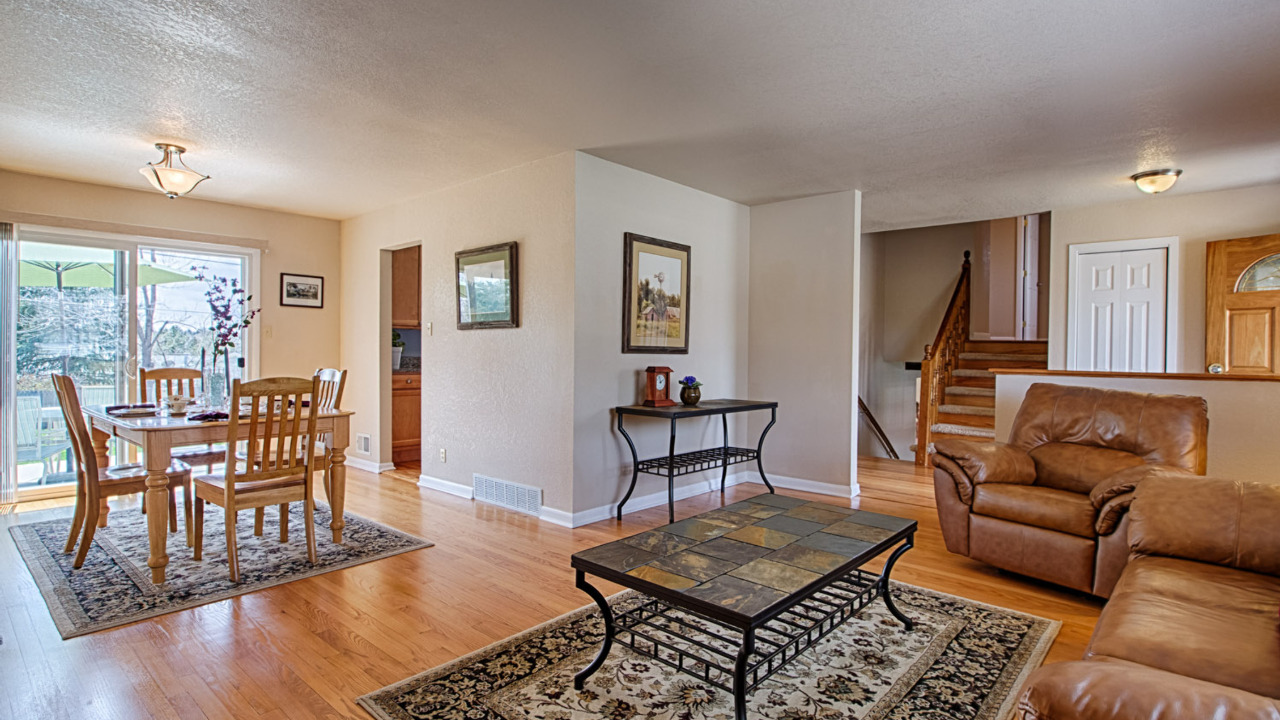Family Room and Dining Room