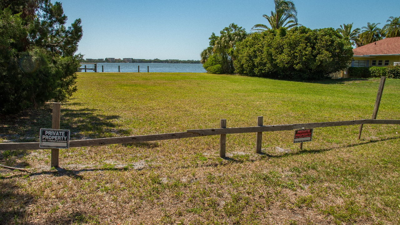View of Lot from the Road