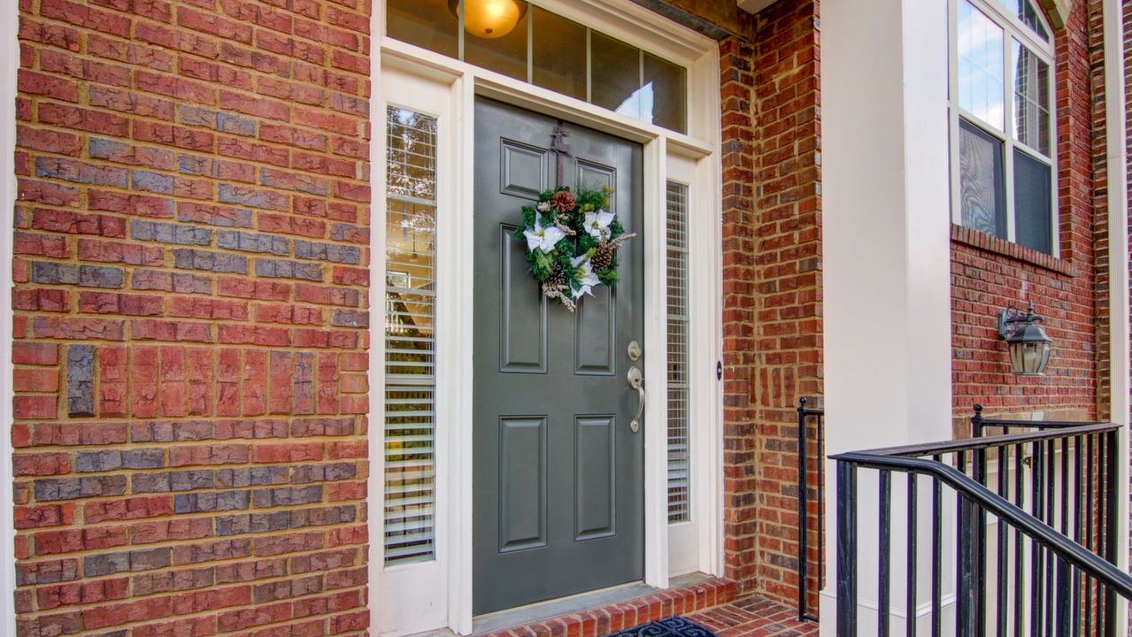 Covered Porch and Entrance