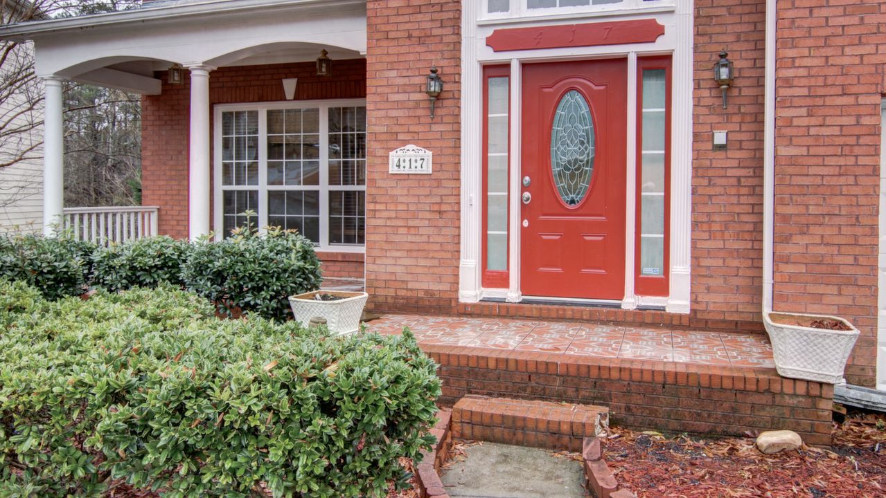 Covered Front Entrance