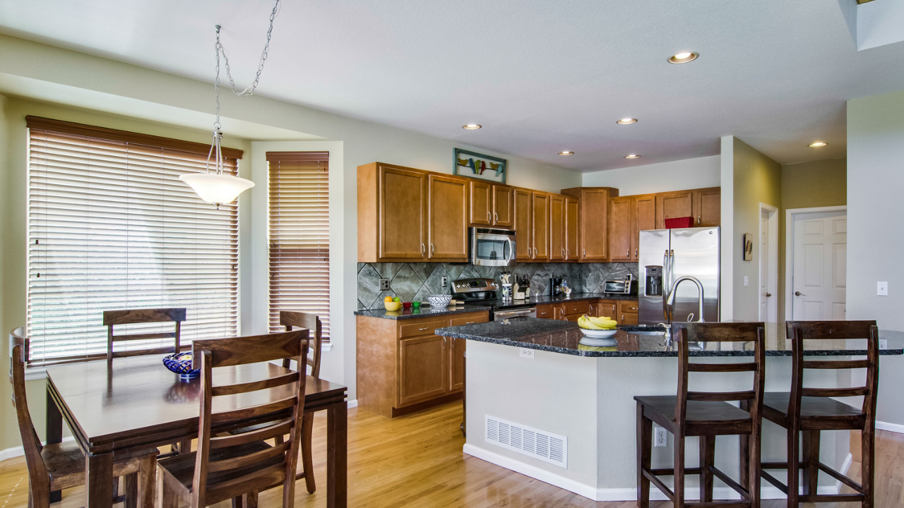 Breakfast Nook and Kitchen