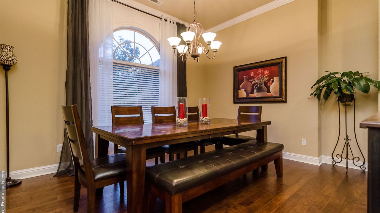  Formal dining is at the front of the home 