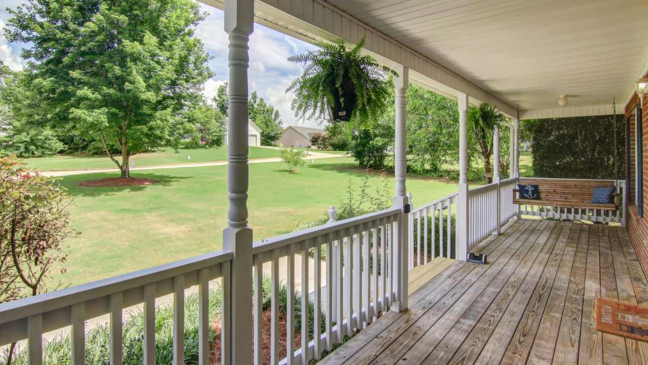 View From Rocking Chair Front Porch