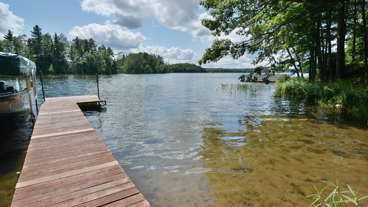 sandy lake frontage