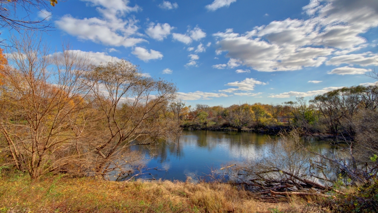 Lake View from Backyard