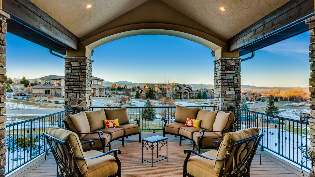 Beautiful Covered Deck