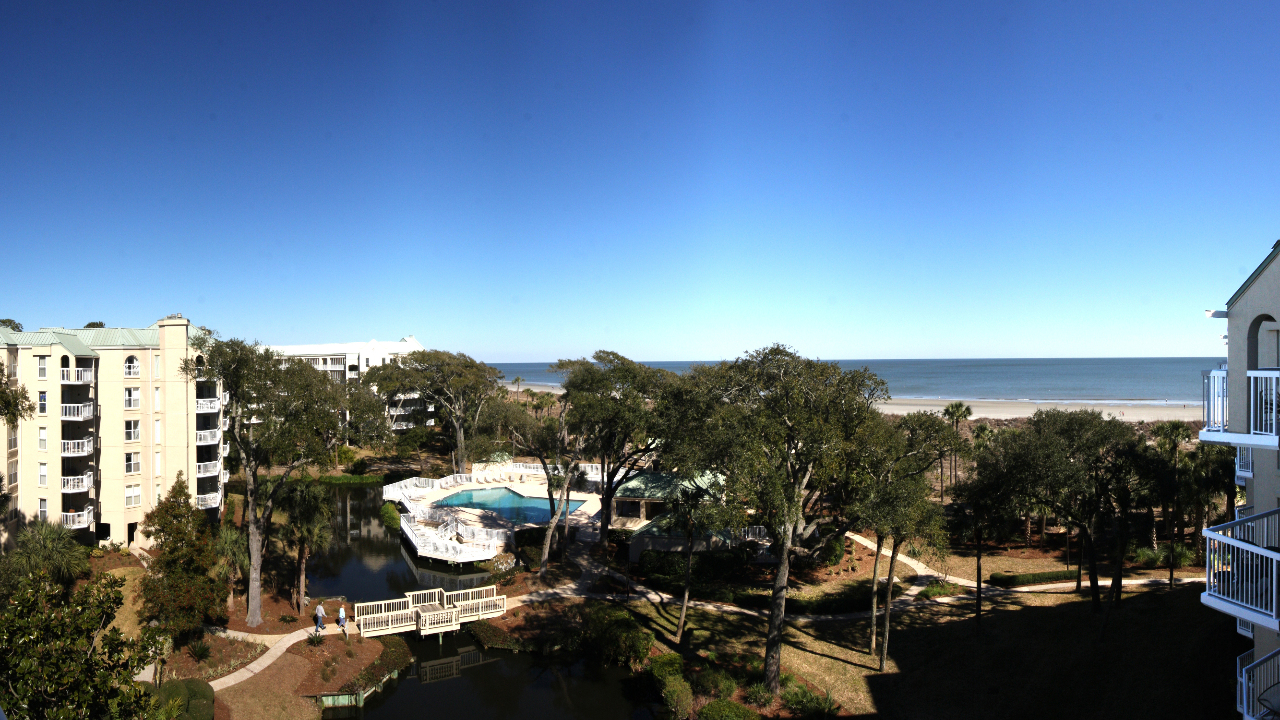 View from the private balcony.