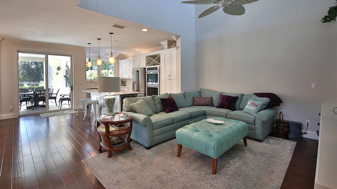 Family Room and Kitchen