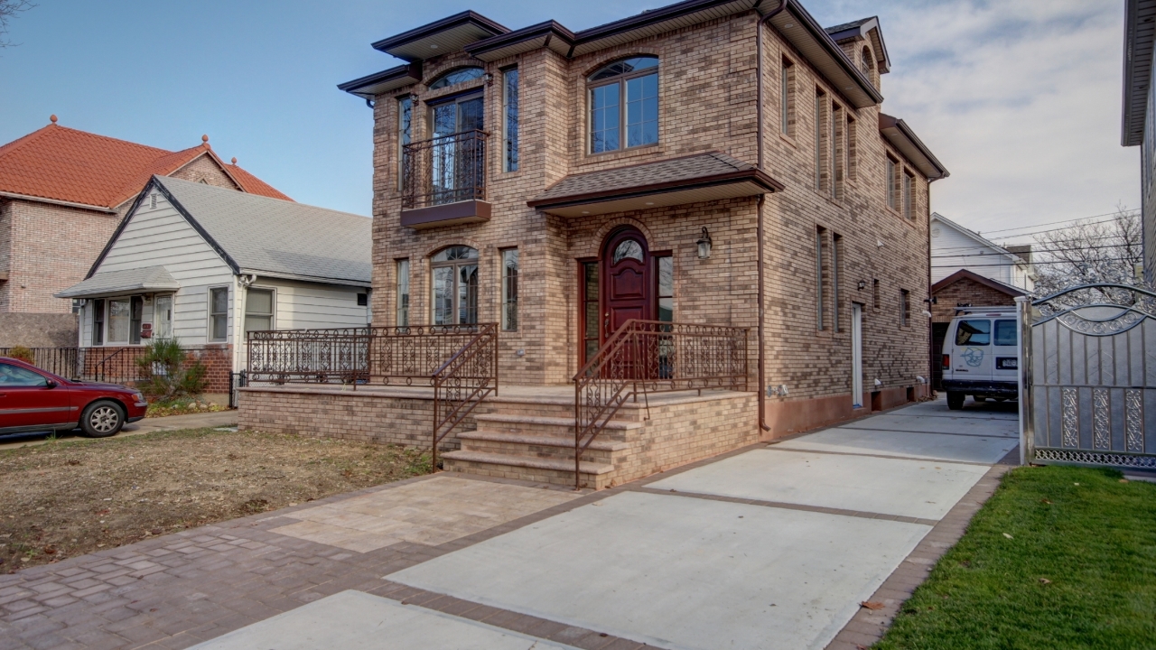 Front of House Driveway Side