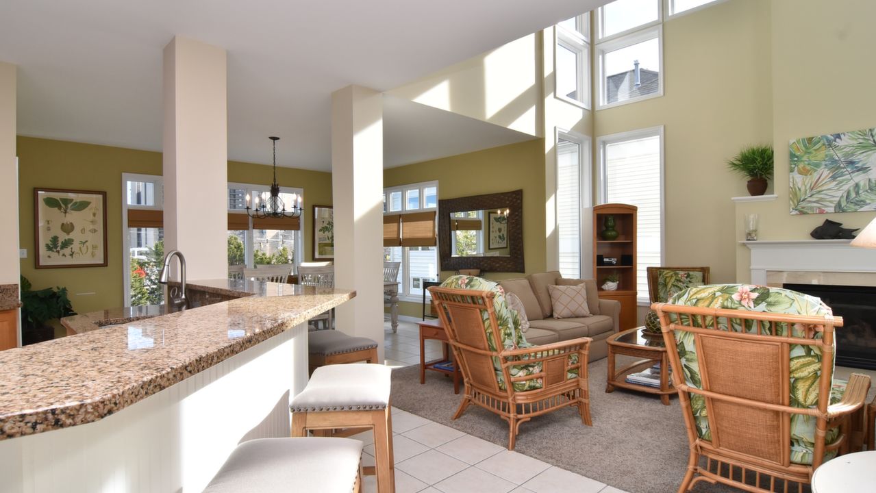 Kitchen and Family Room