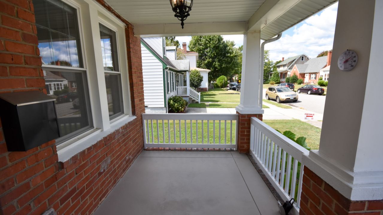 Raised Front Porch
