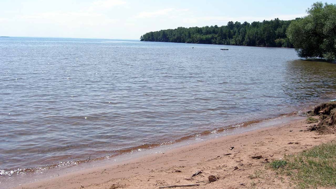 on the shores of Lake Superior