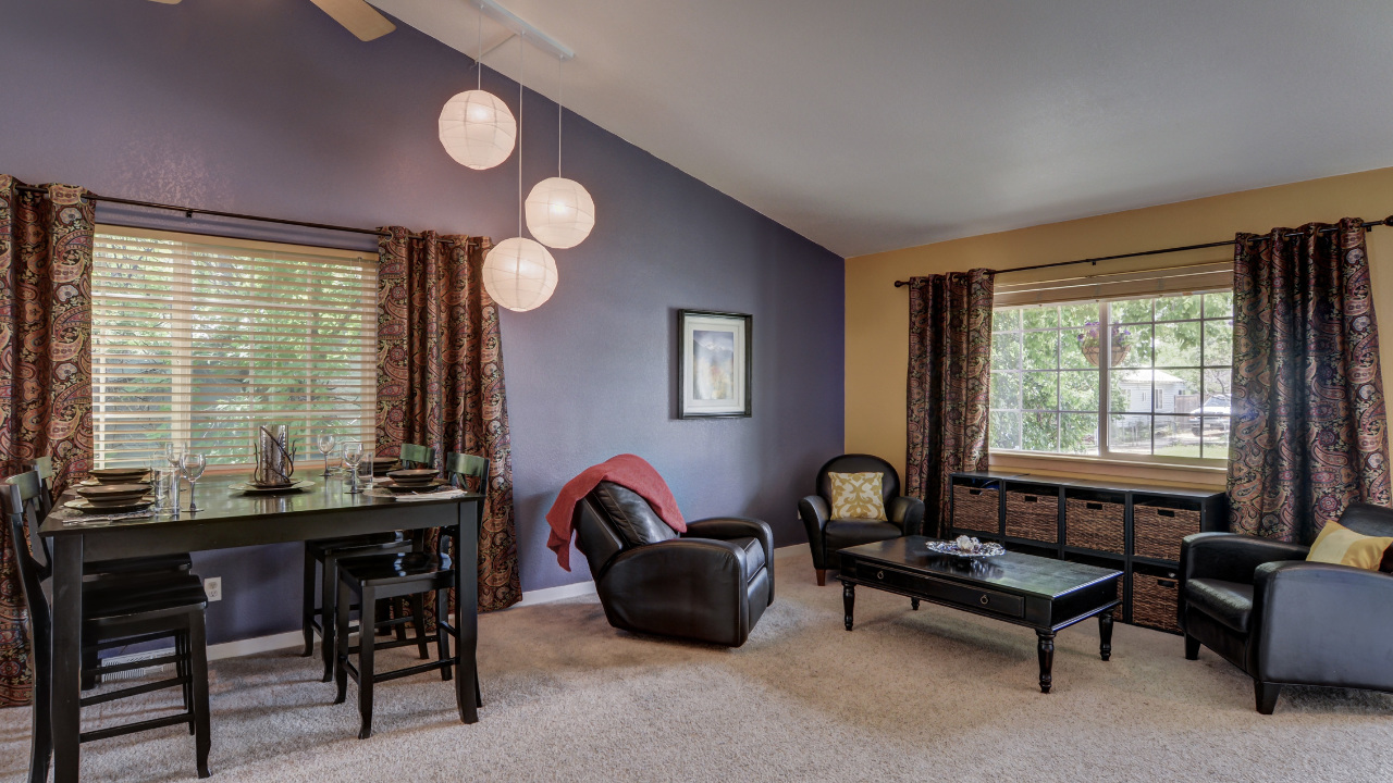 Dining Area and Living Room